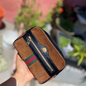 Gucci Ophidia Suede Belt bag